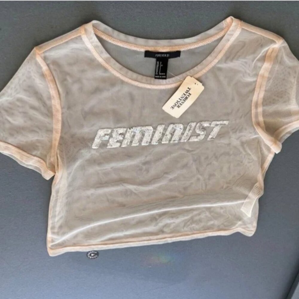 Forever 21 Mesh Top